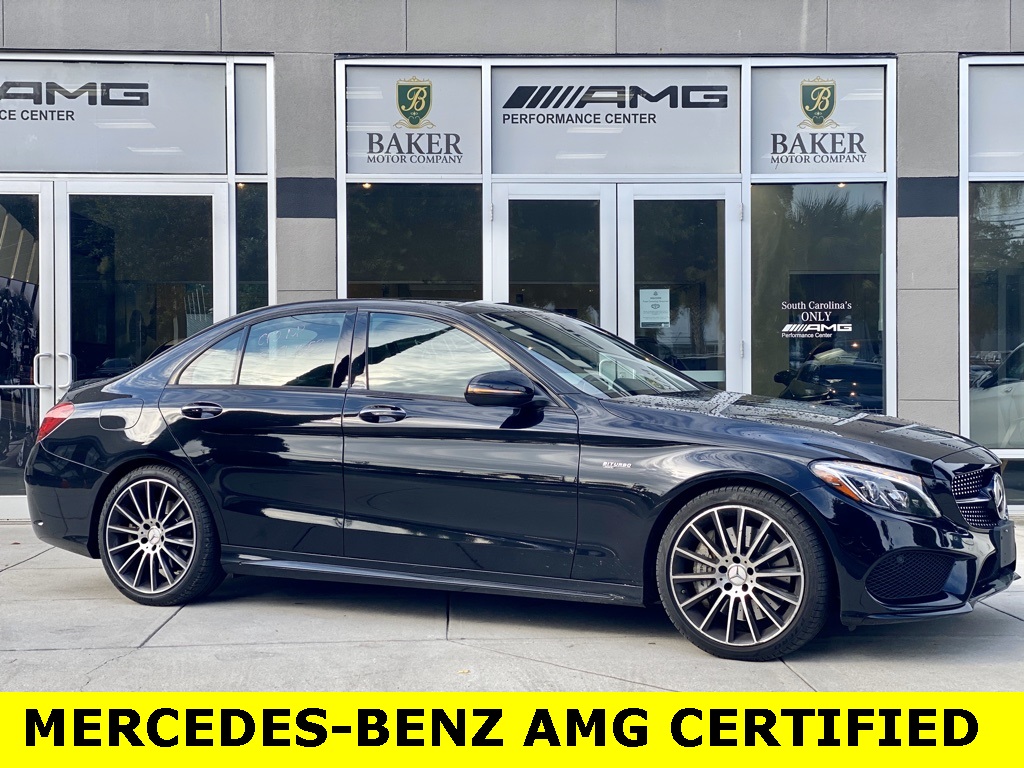 Certified Pre Owned 17 Mercedes Benz C Class C 43 Amg For Sale Charleston Sc b